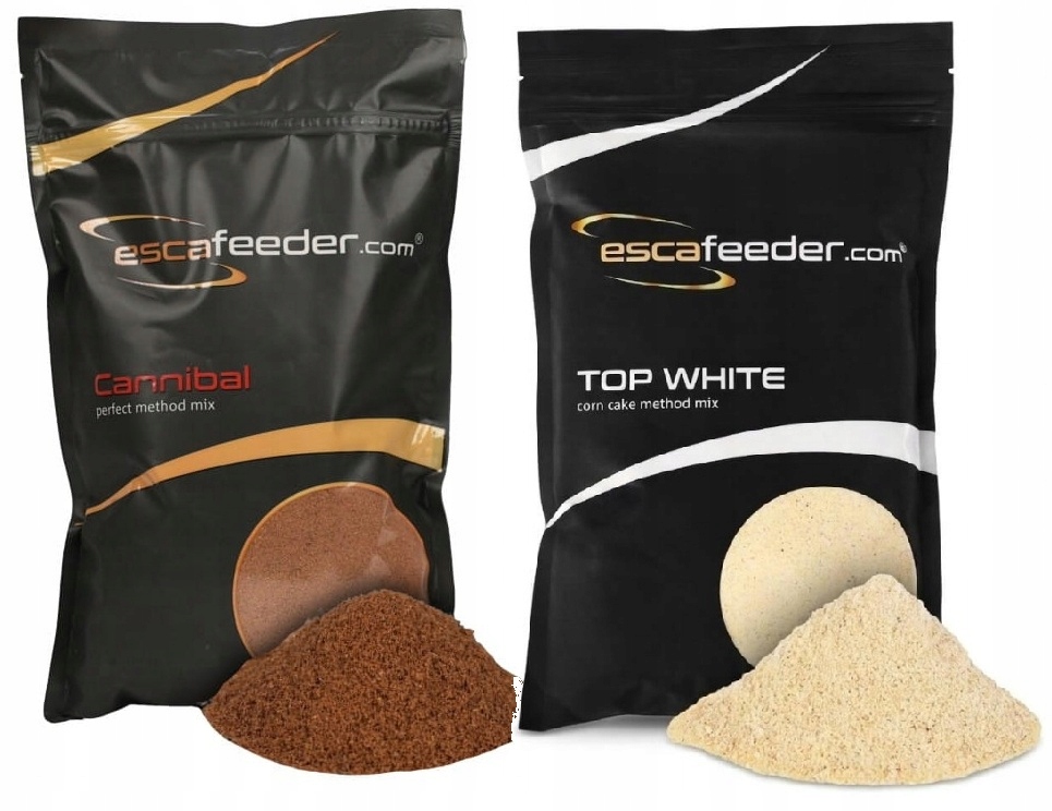 Esca Feeder Method Mix Top White Cannibal 2x 800 gr
