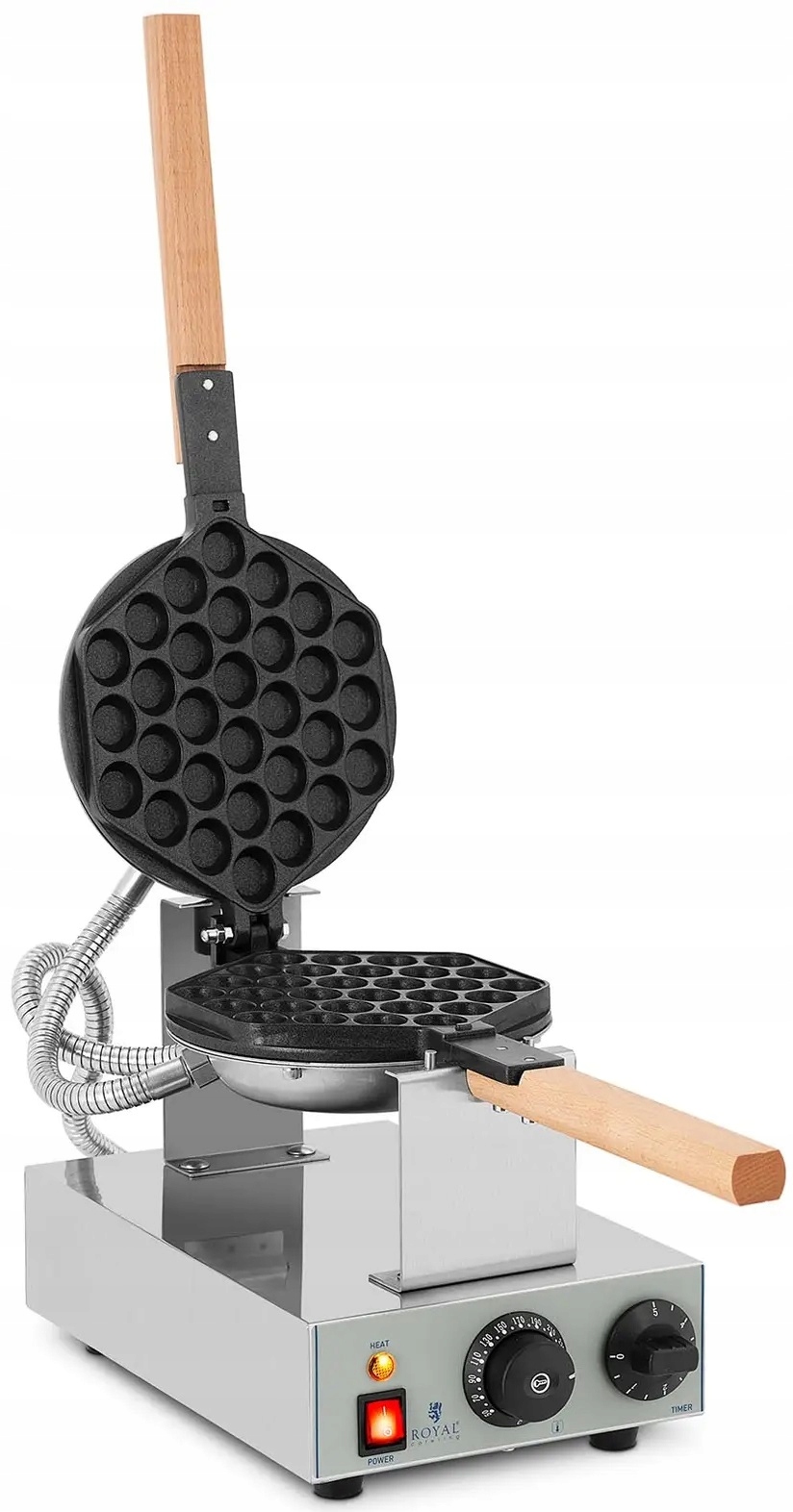 Vaflovač na bublinkové vafle 1415 W Royal Catering RCWM-1400-B 10010732