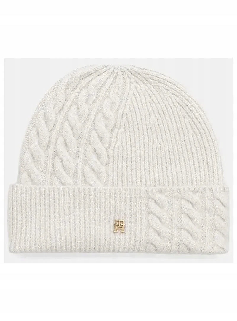 Čepice Zimní Tommy Hilfiger Th Elevated Chic Flu AW0AW17784 Pqu