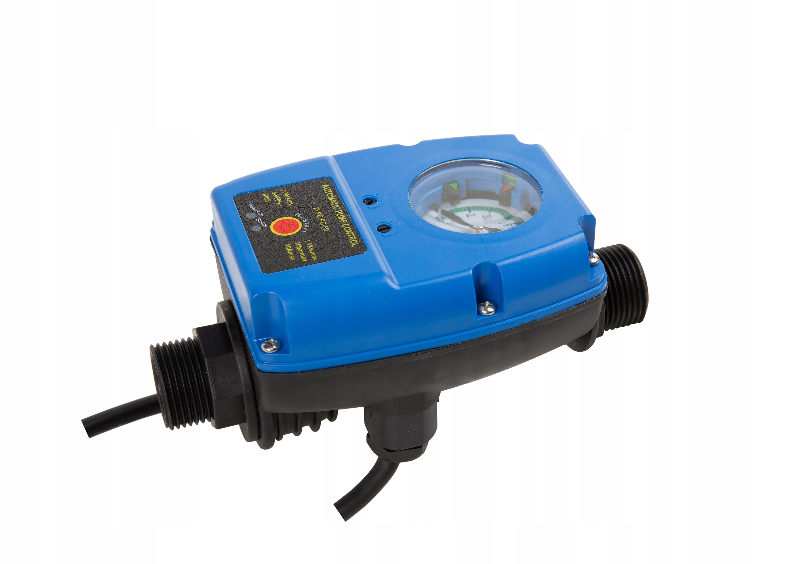 WŁĄCZNIK WYŁĄCZNIK CIŚNIENIOWY STEROWNIK AUTOMATYCZNY SUCHOBIEG PC-59 POMPY EAN (GTIN) 5907222763025