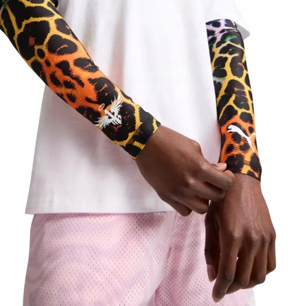Rukávy Puma Melo Alien Skins Arm Sleeves „Black Aop“ Multicolor 2XL