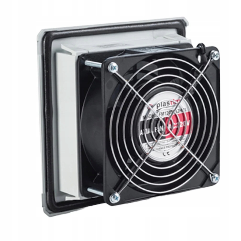 Ventilátor s filtrem svorka, 100 (140) m3/h 160x160, 230V 50/60Hz IP54 Pt