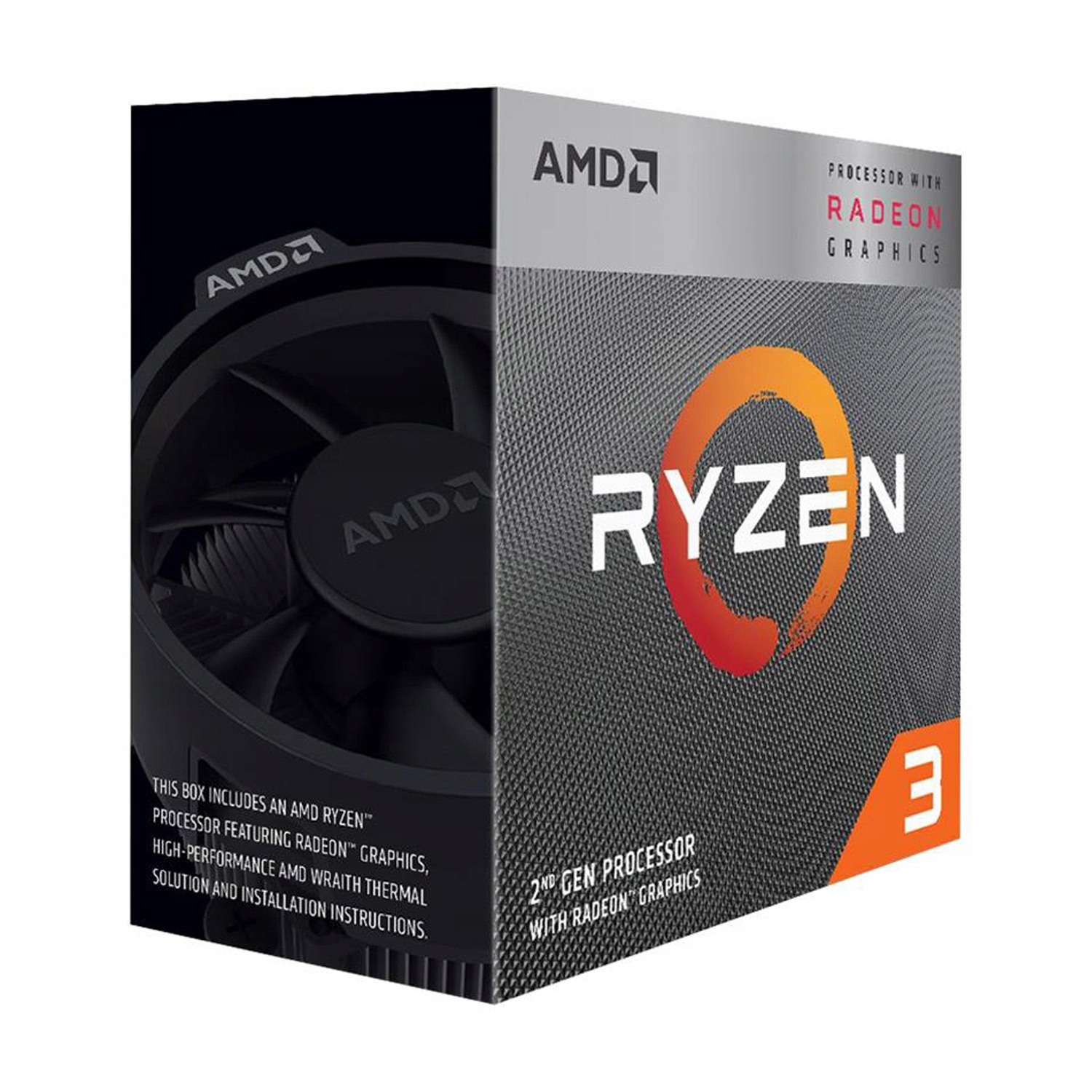 AMD Ryzen 3 3200G (4.00 GHz, 6 MB, 65W, AM4) BOX, RX Vega 8 Graphics — 6