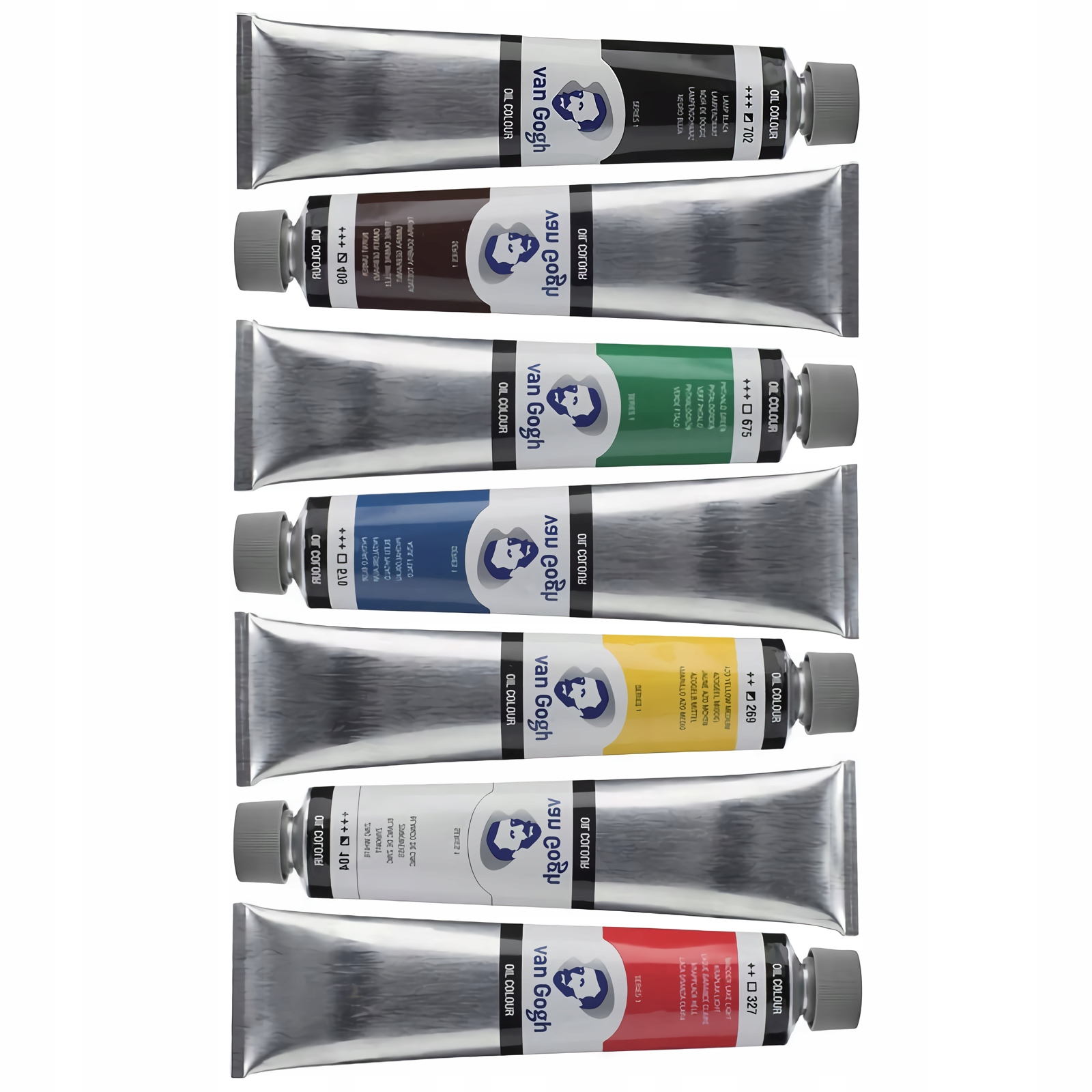 Sada olejových barev Talens Van Gogh 200 ml x 7 základních barev barvy