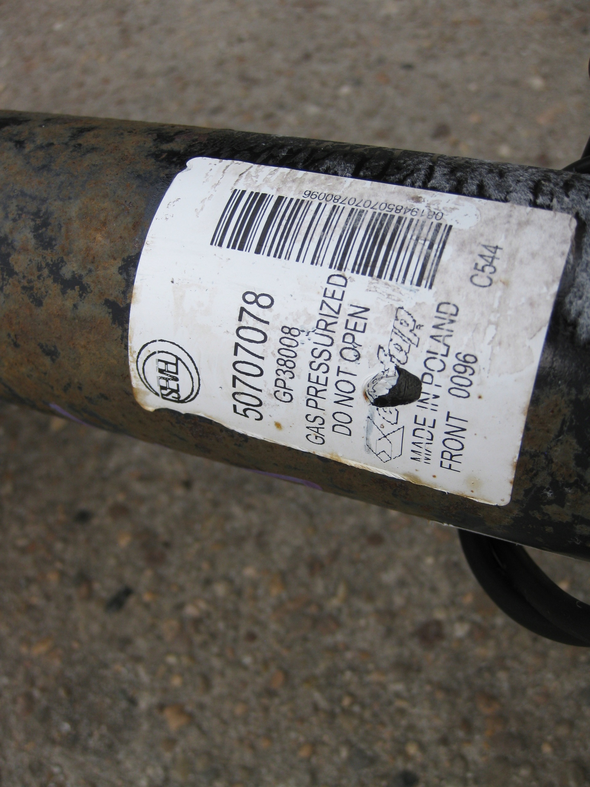 BOXER JUMPER 2.0 HDI 18R. mcpherson swing shock absorber right front