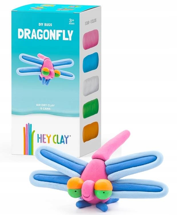 

Tm Toys Hey Clay Masa Plastyczna Ważka HCLMB003