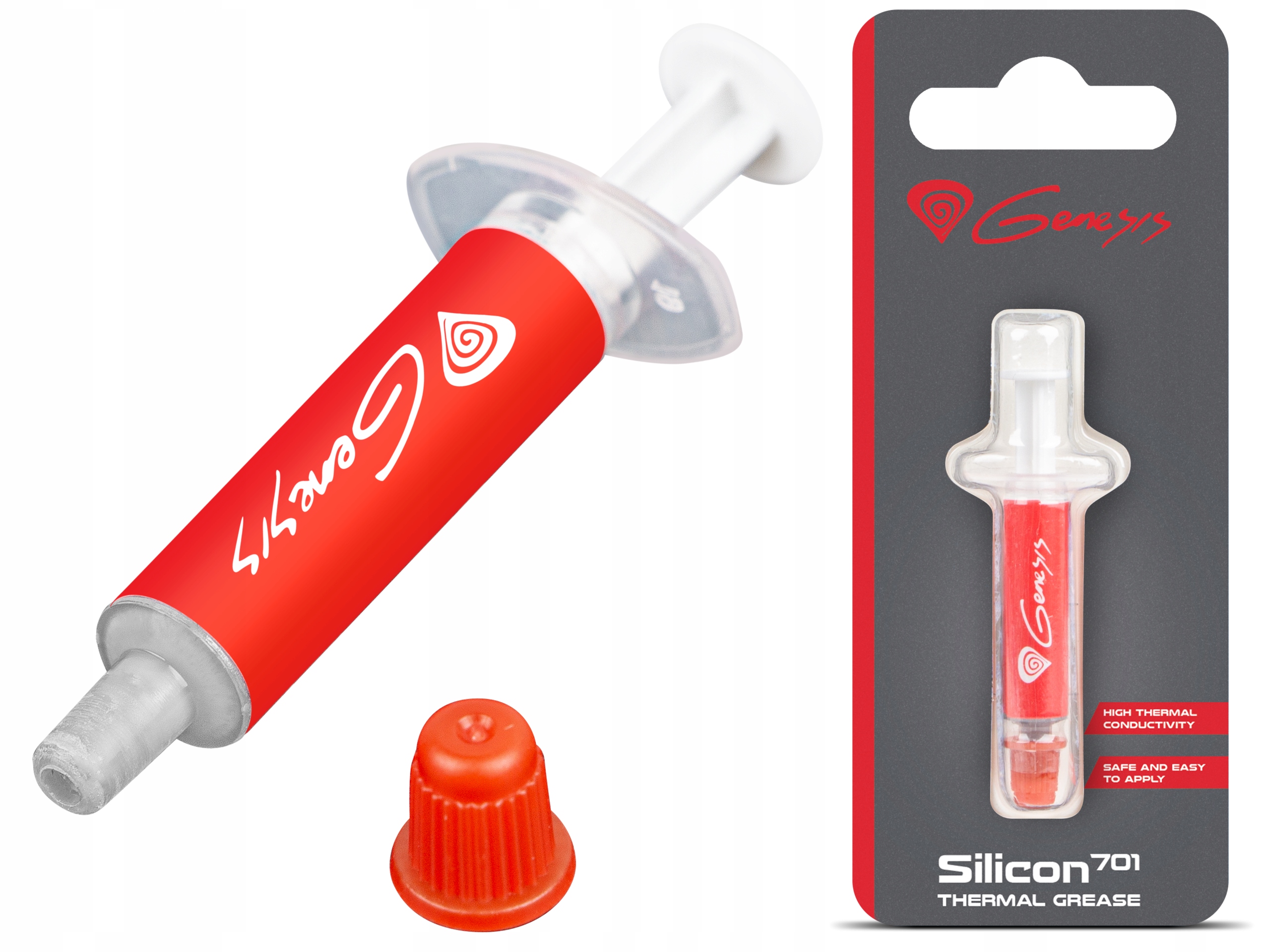 

Pasta Termoprzewodząca Genesis Silicon 701 0,5G