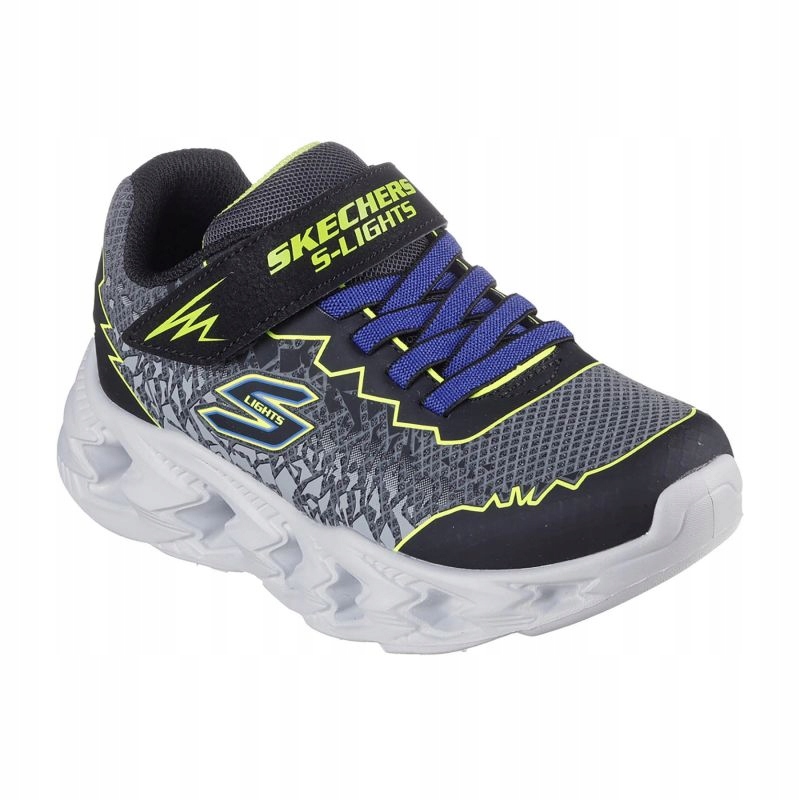Buty Skechers S Lights Vortex 2.0 Zorento Jr 400603L-BKYL r. 28