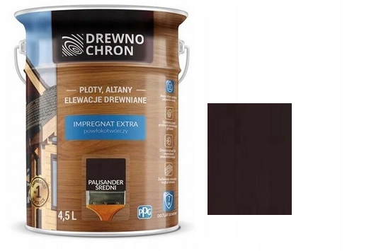 

Drewnochron Impregnat Extra Palisander Średni 4,5L