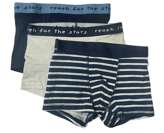 

3-pak Bokserki Majtki H&m Conscious r.110-116