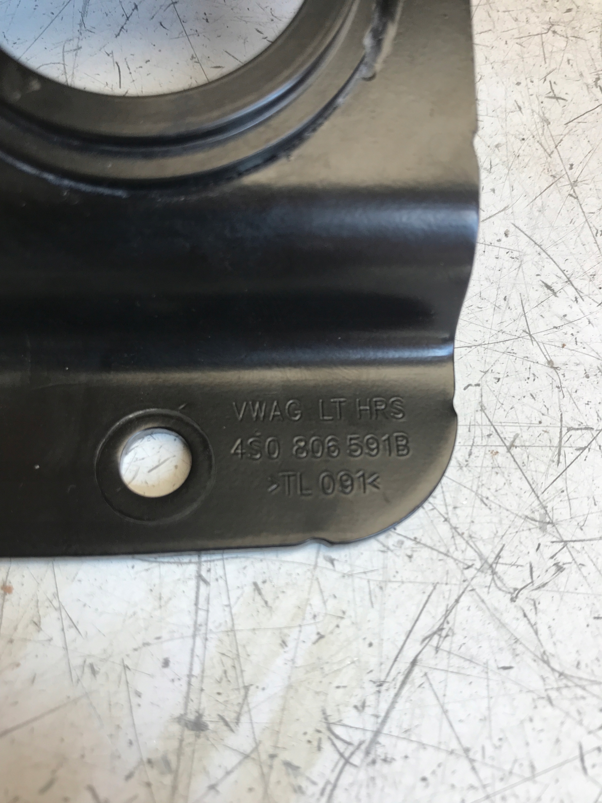 AUDI R8 Positif 4S Console Support plaque 4S0806591B