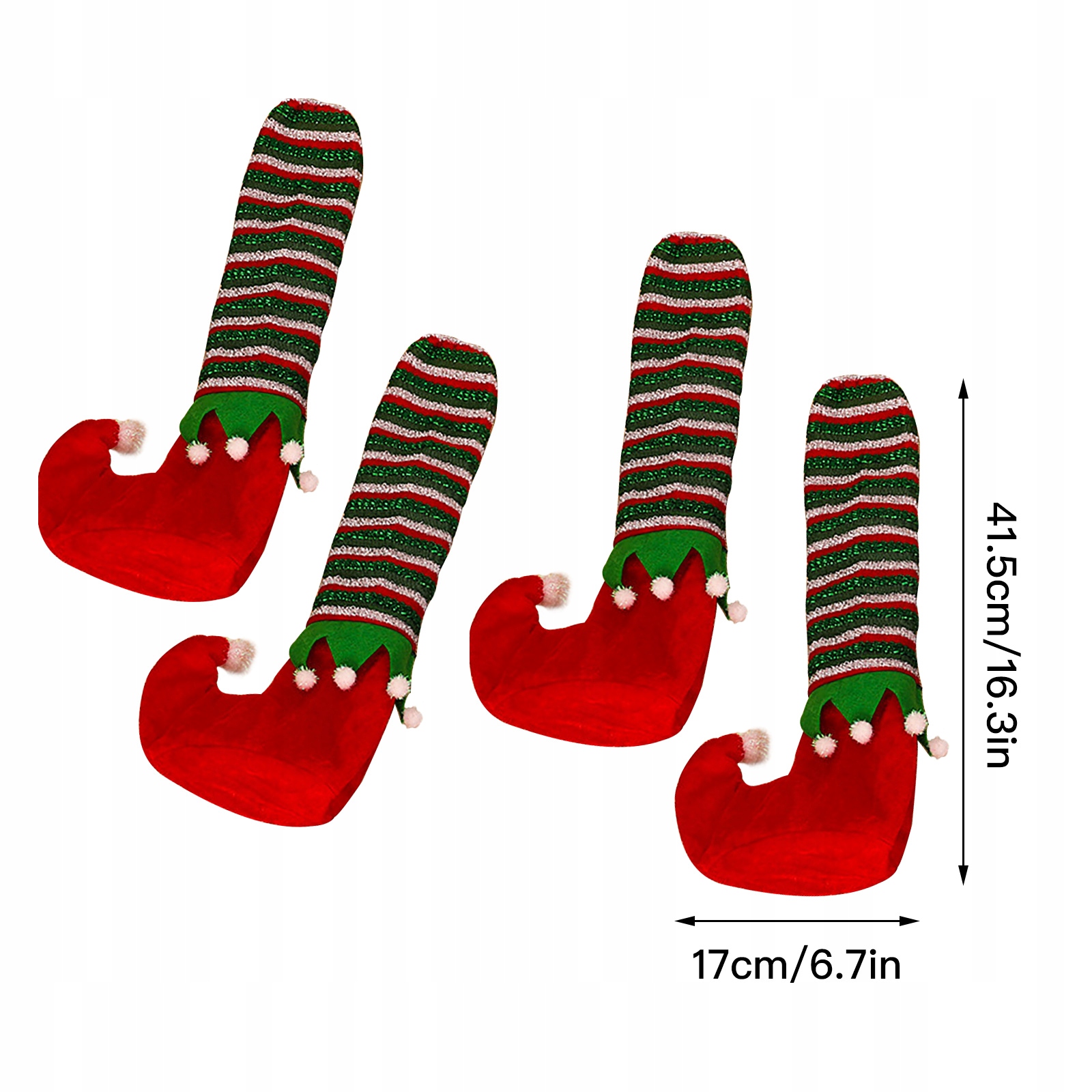 POKROWCE NA NOGI STÓŁ OCHRONNY ŚWIĄTECZNĄ ATMOSF Marka bez marki