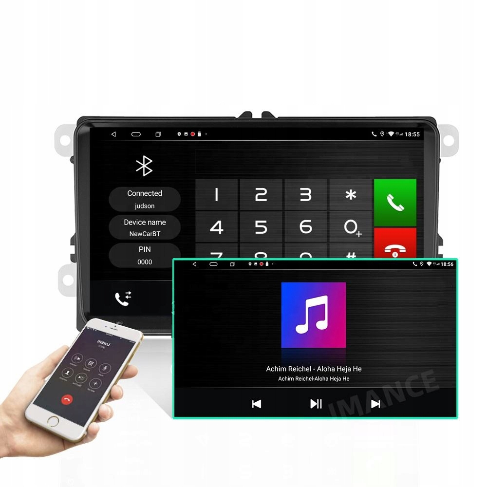 RADIO 2DIN ANDROID VW GOLF PASSAT B6 USB CARPLAY Vrsta dodatne opreme