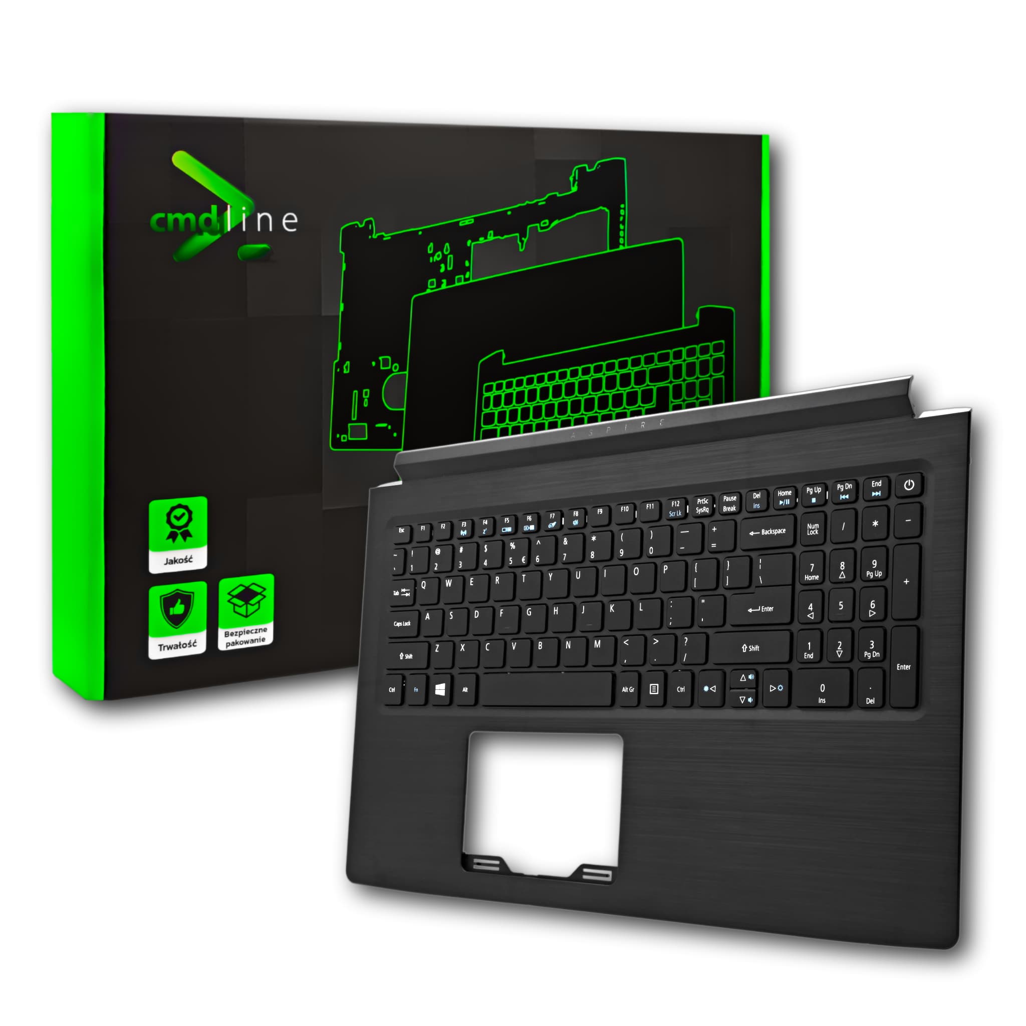 Palmrest Klawiatura Do Acer Aspire 5 N17C4