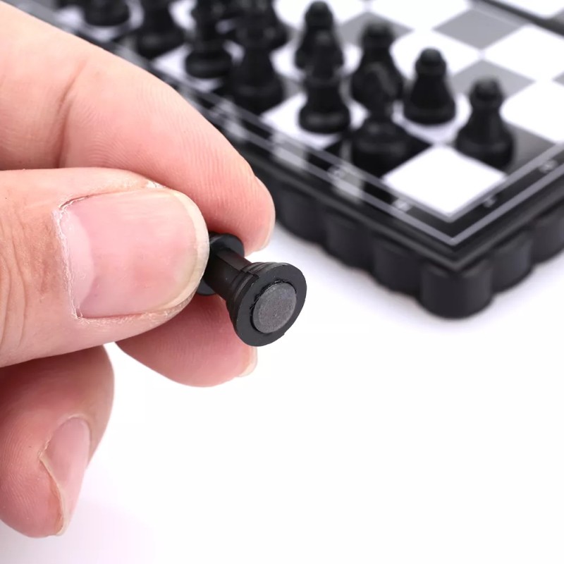 SZACHY MAGNETYCZNE MINI DROMADER wersja podróżna Informacje dodatkowe wersja podróżna