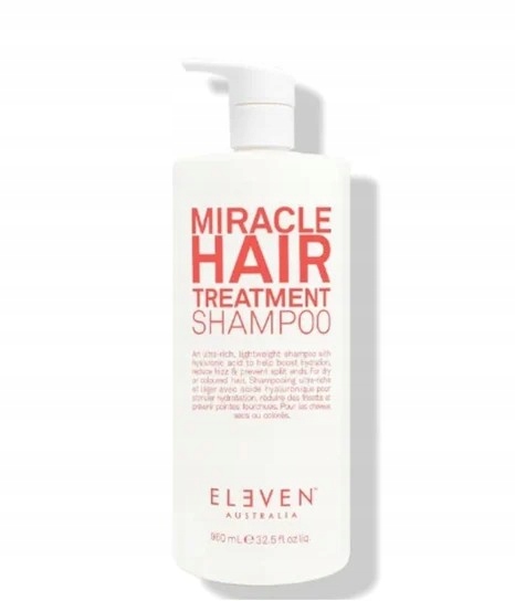 Eleven Australia Miracle Hair Treatment Szampon nawilżający 960ml
