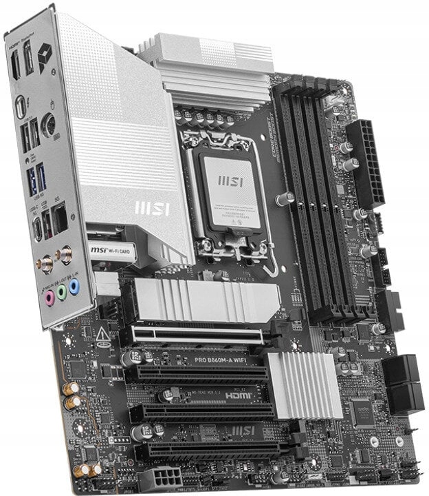 Msi Pro B860M-A Wifi płyta główna mATX LGA1851 DDR5 PCIe 5.0 WiFi Bt