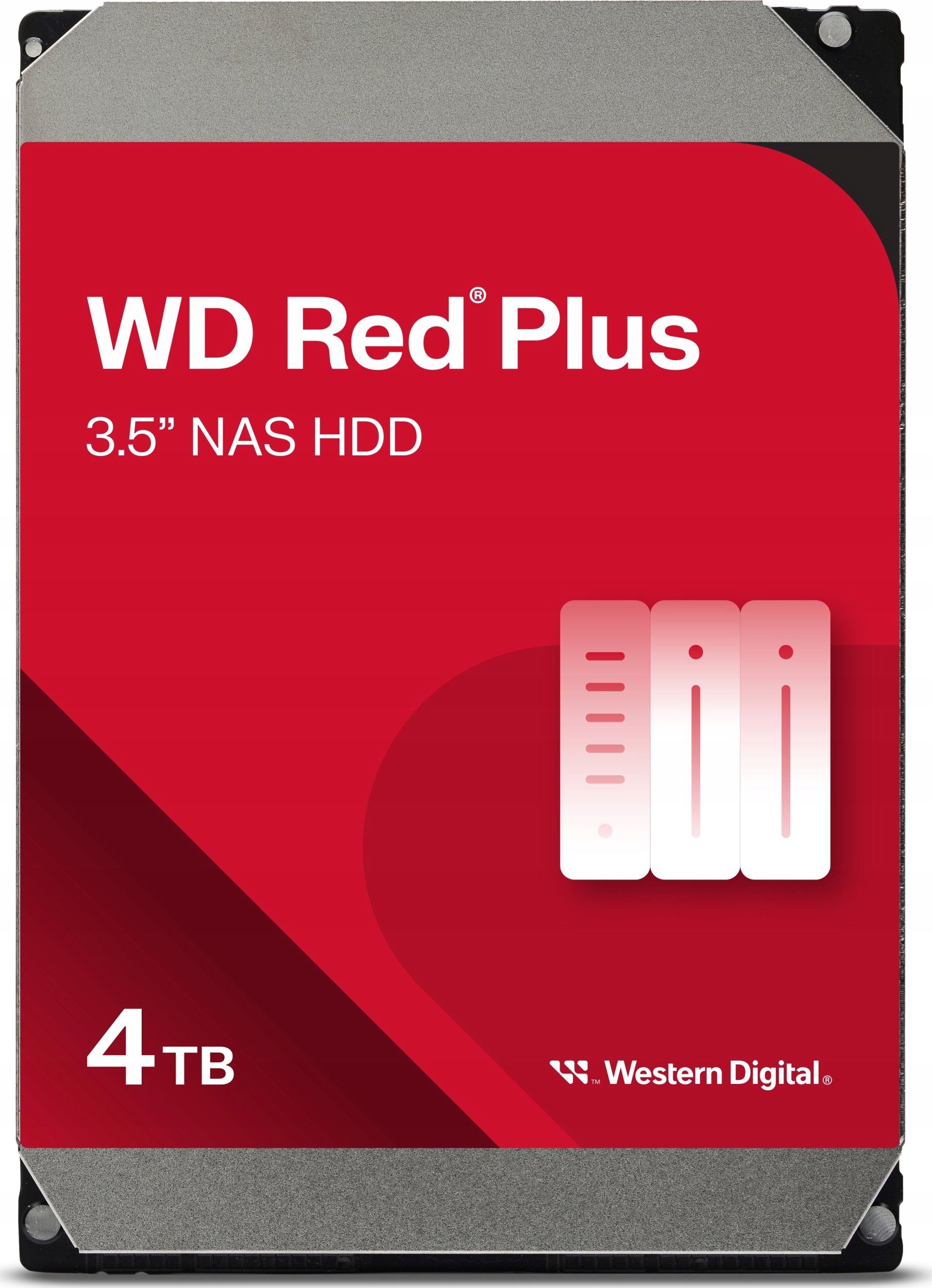 Dysk serwerowy WD Red Plus 4 TB 3.5'' SATA III Western Digital