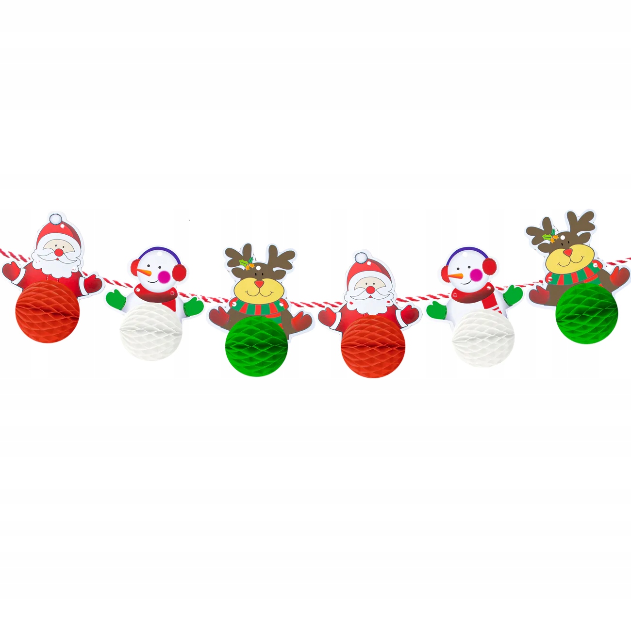 

Girlanda świąteczna Honeycomb, Boże Narodzenie 3m