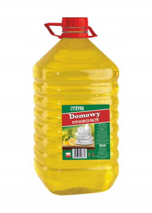 

Domowy Płyn do mycia naczyń 5L Cytyna