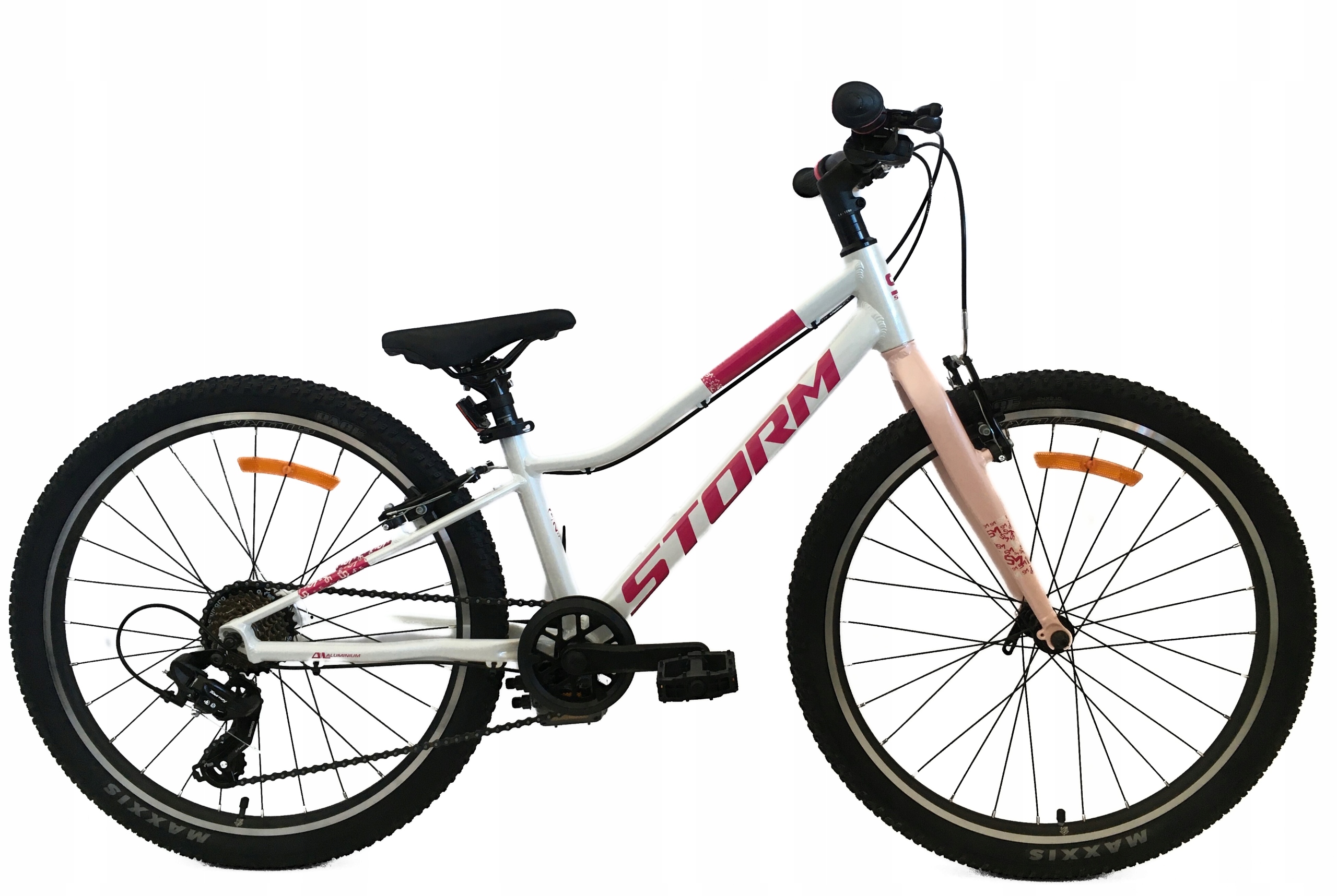 Rower Storm Bella 24 2VBR perła