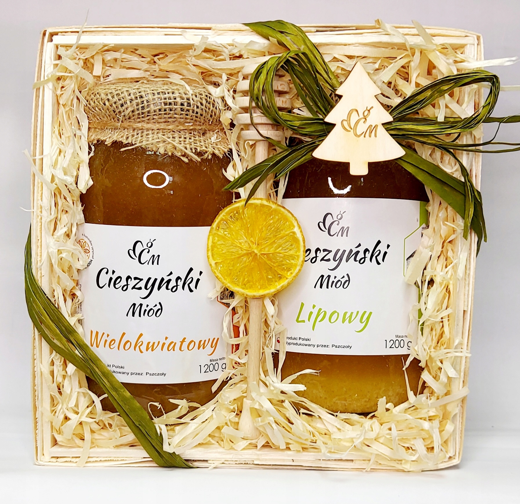 Levně Koš Medů 2x1200g Dárek Vánoce