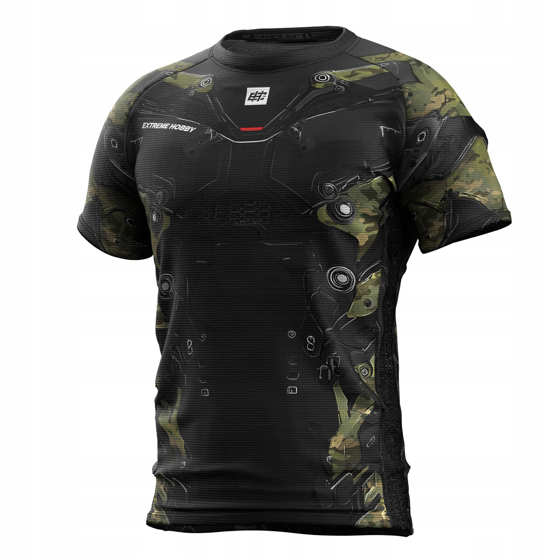 Pánské tréninkové tričko do posilovny Extreme Hobby Iron Force S Camo