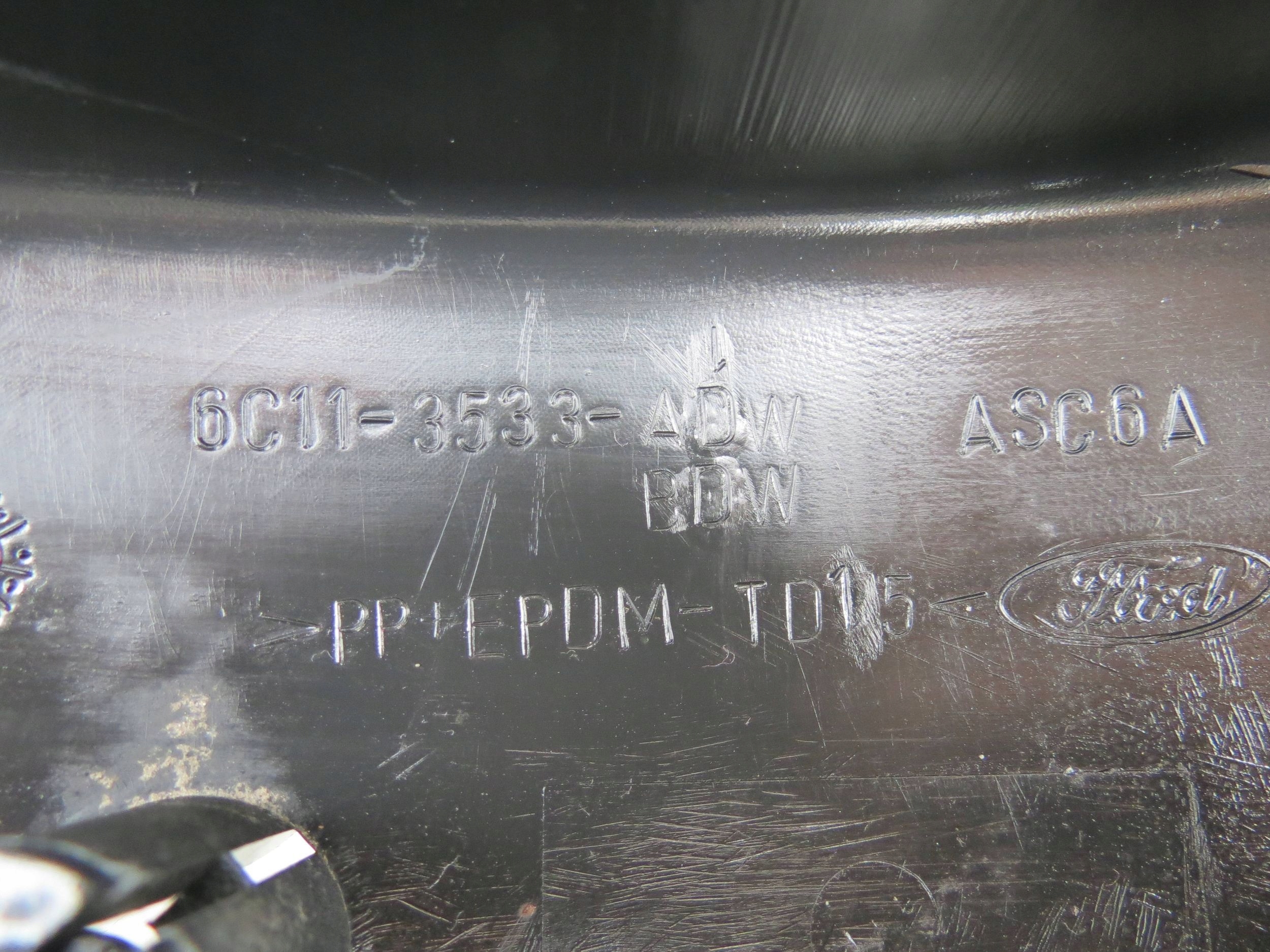 Blende Abdeckung der Lenksäule lenkrad FORD TRANSIT 2.2 TDCI 6C11-3533