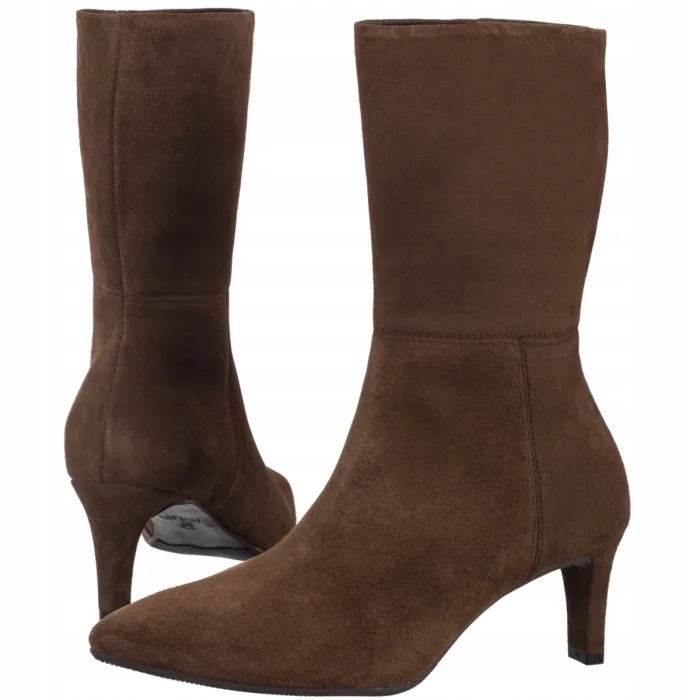 Kožené dámské boty Kotníkové Boty Ryłko Hnědé B6VK8___ _2TA Brown