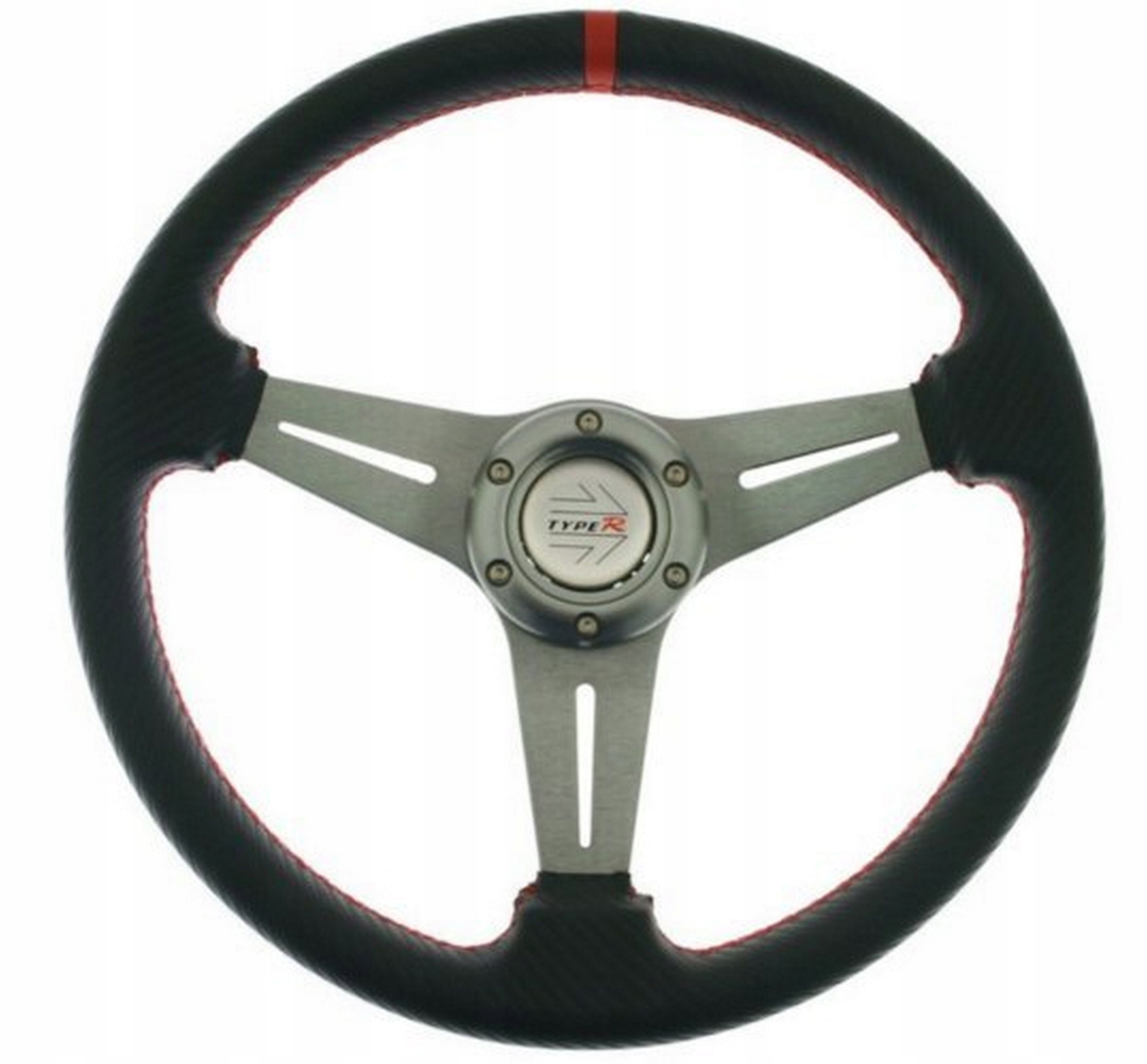 

Kierownica Sportowa 350mm Z Odsadzeniem 2cm Carbon