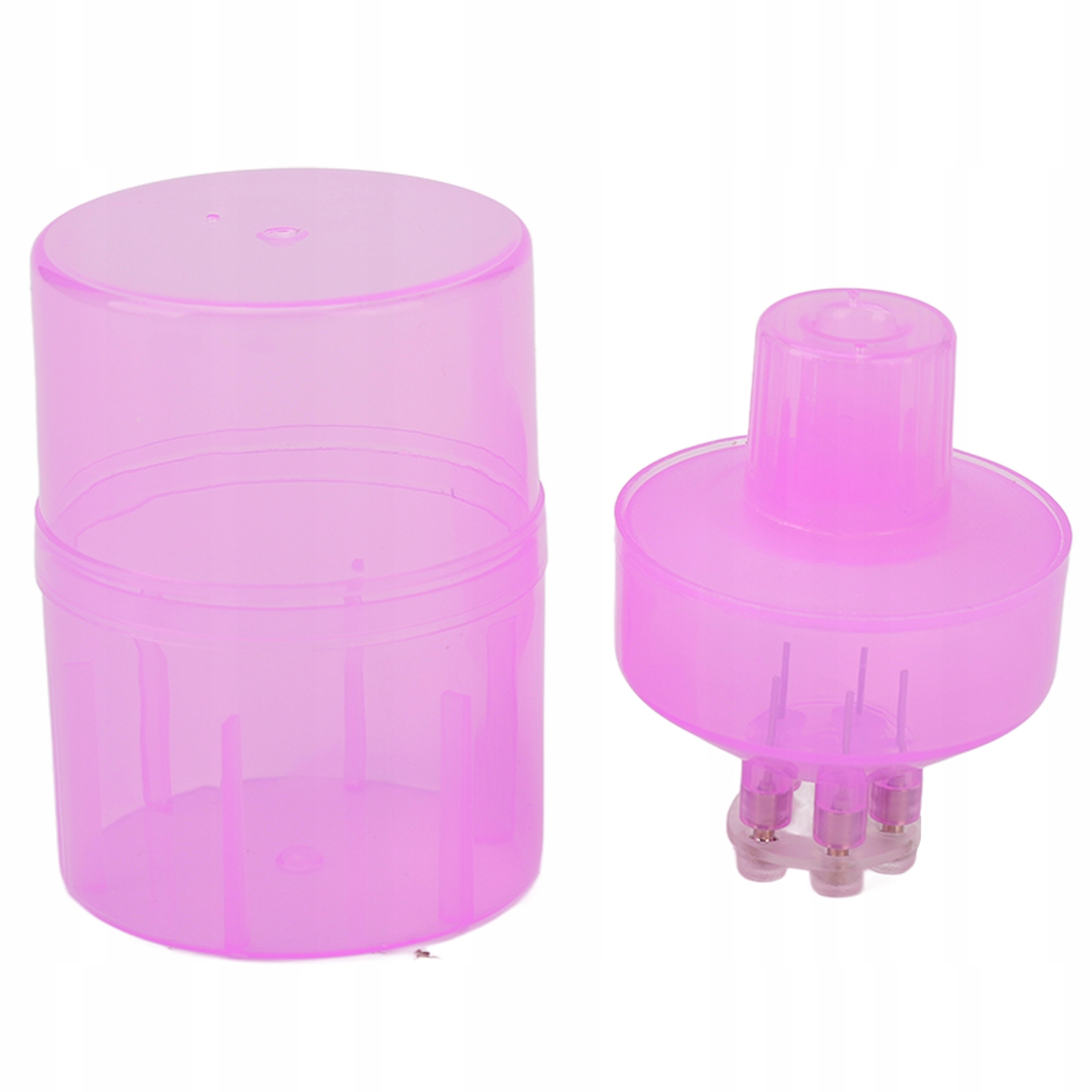 Aplikator do skóry głowy grzebień do masażu włosów niebieski