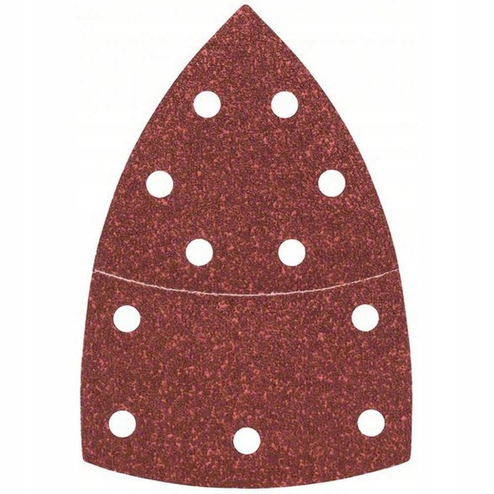 Papier Ścierny Bosch 102 x 62 MM P60 11 Otworów 10 Sztuk