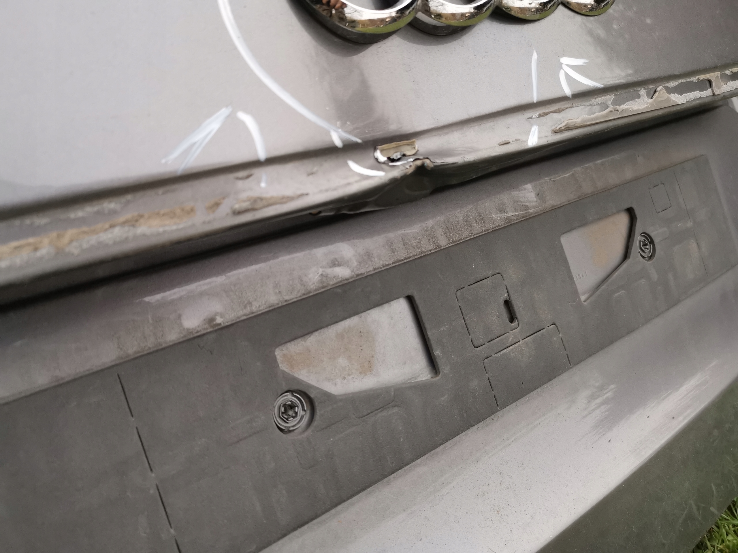 trunk door boot rear part rear AUDI A6 C8 KOMBI