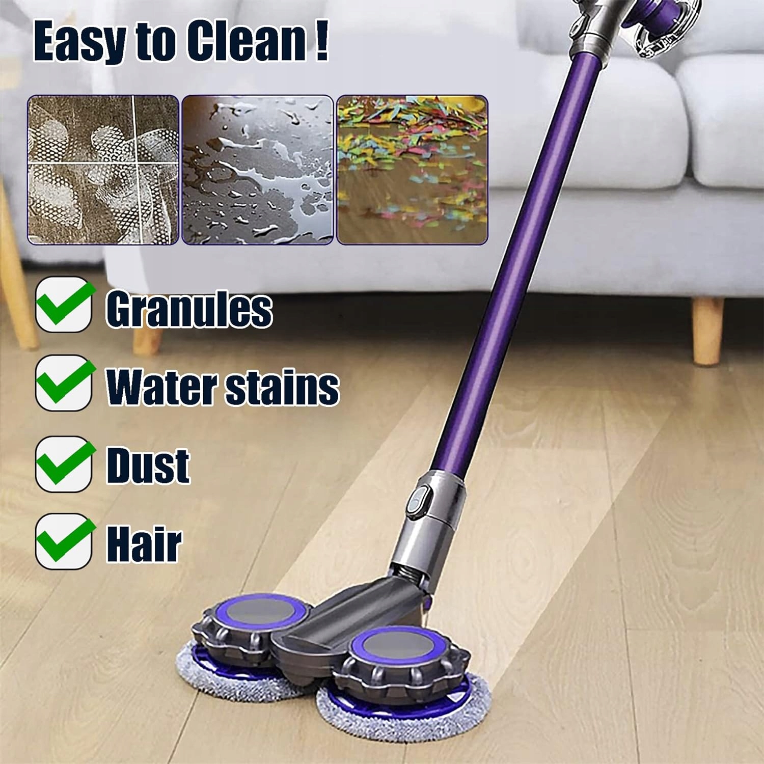 SZCZOTKA MOP DYSON V6 DC58 DC59 DC61 DC62 ZESTAW Rodzaj zamiennik