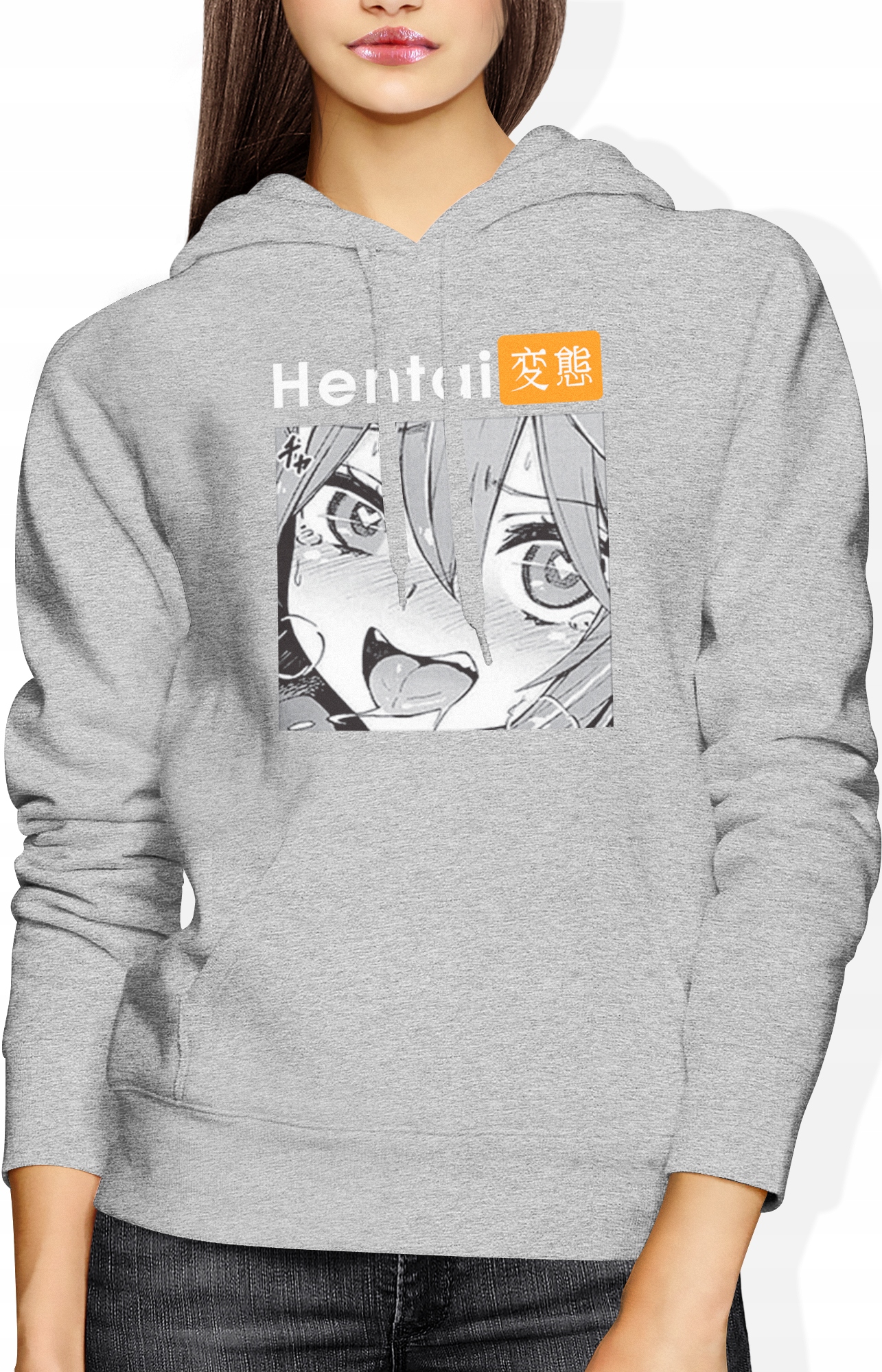 

Bluza Hentai Damska Anime Manga Z Kapturem Rozm M