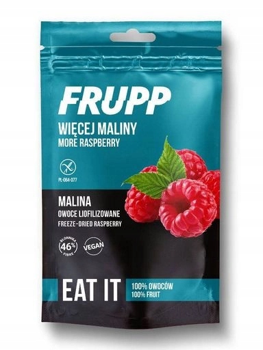 5 x Frupp Lyofilizované Ovoce Malina 15 g Celiko