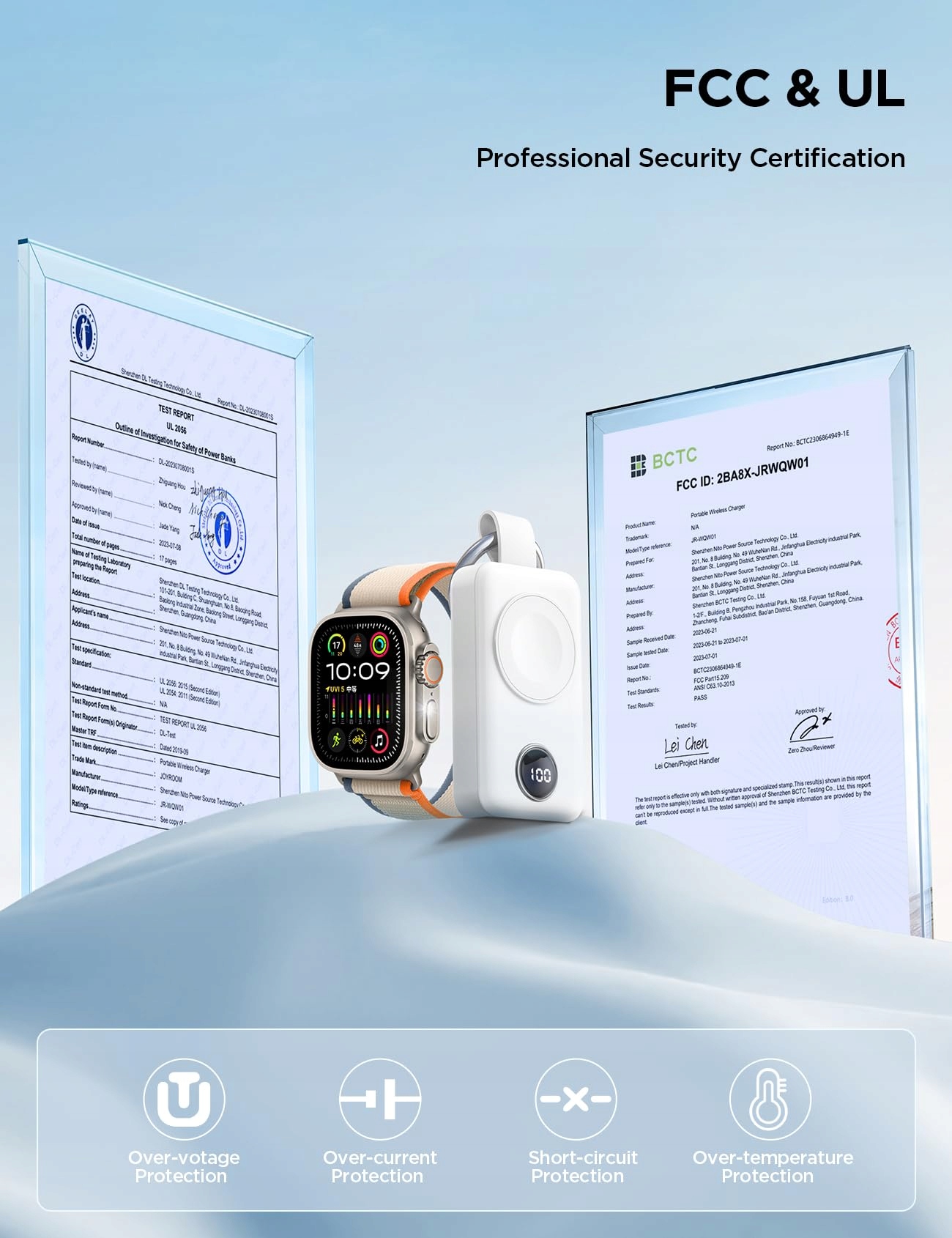 JOYROOM Bezprzewodowa ładowarka 2000 mAh do Apple Watch Series — miniatura 7