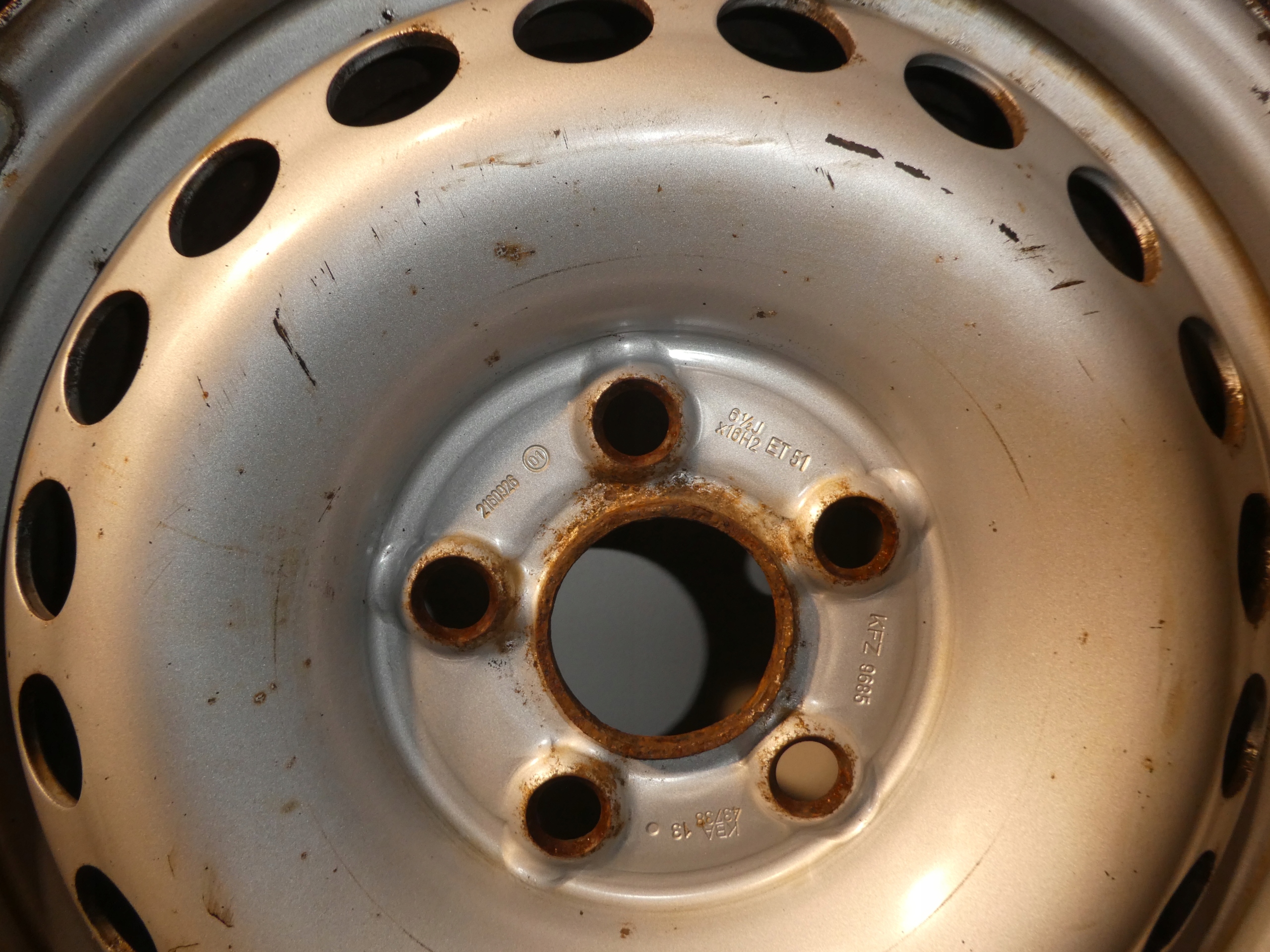 wheel spare VW T5 T6 5X120 215/65 R16