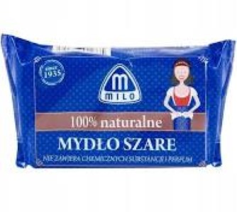 

Mydło Szare Milo 100% Naturalne uniwersalne 175g