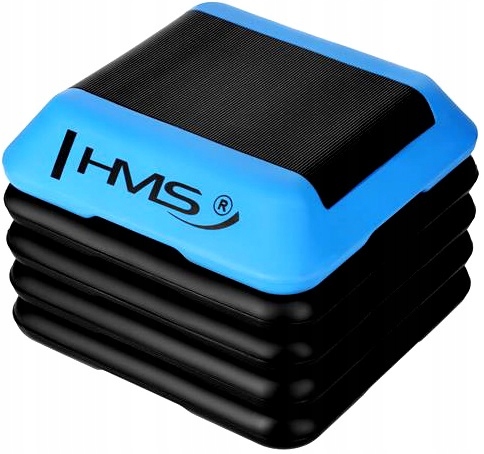 Mini Step Do Aerobiku HMS COMMERCIAL AS001 Regulowana Wysokość SOLIDNY Model WWW_AS001