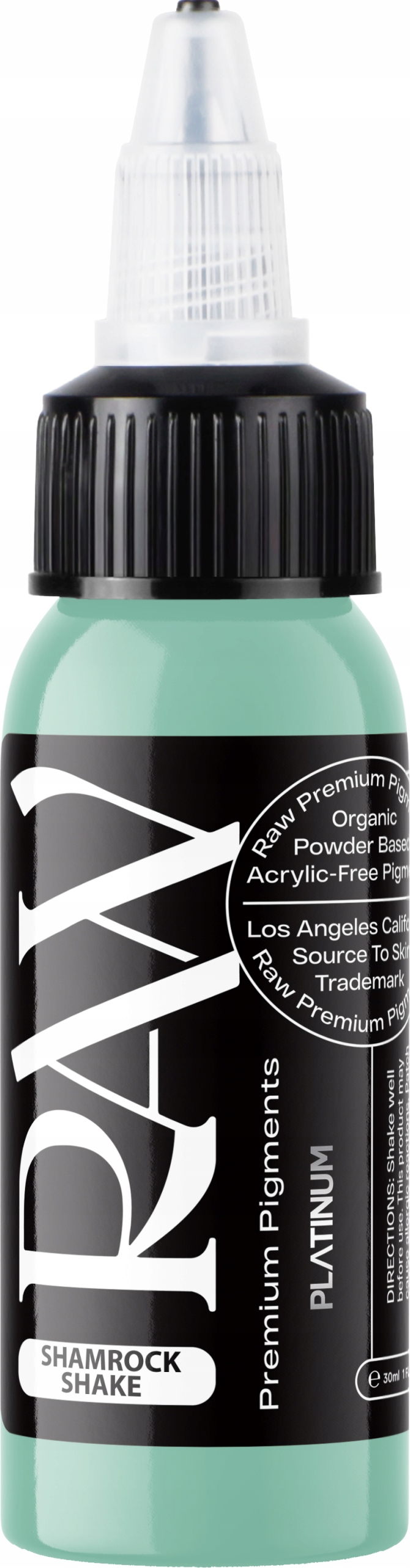 Barva Reach na tetování zelená Raw Pigments Platinum Shamrock Shake 30 ml