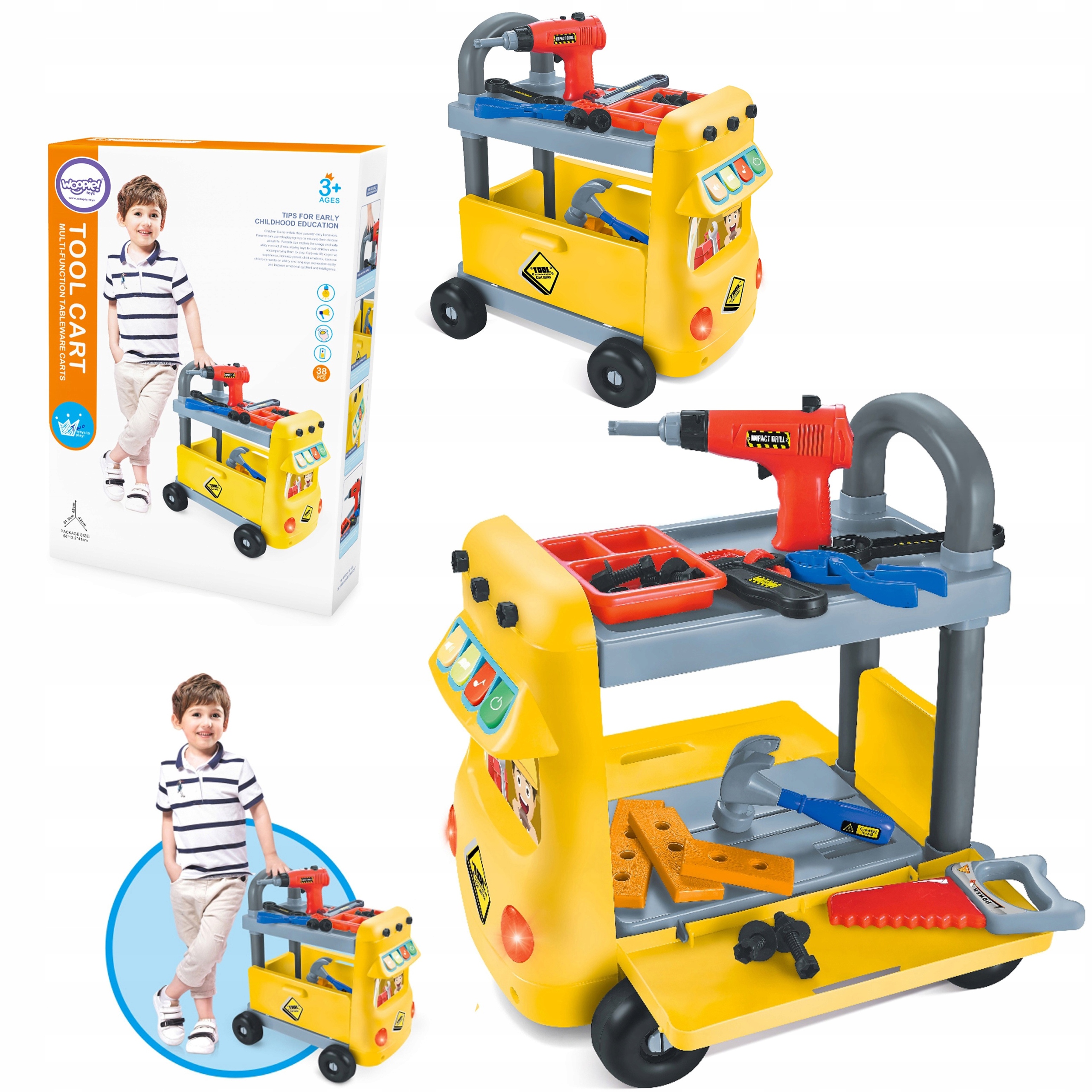 

Warsztat Majsterkowicza Wózek XXL Narzędzia Woopie