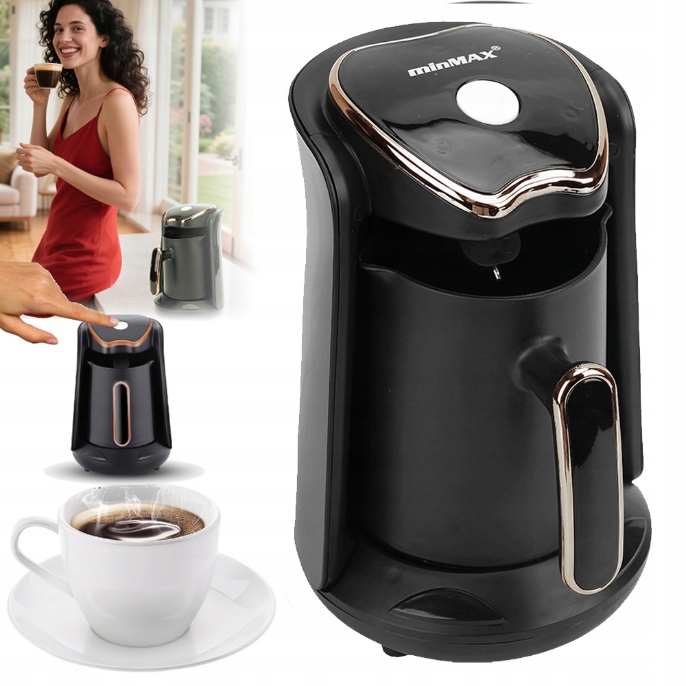 Vařič Kávy Po Turecku A Espresso S Ergonomickou Rukojetí 600 W 5 min