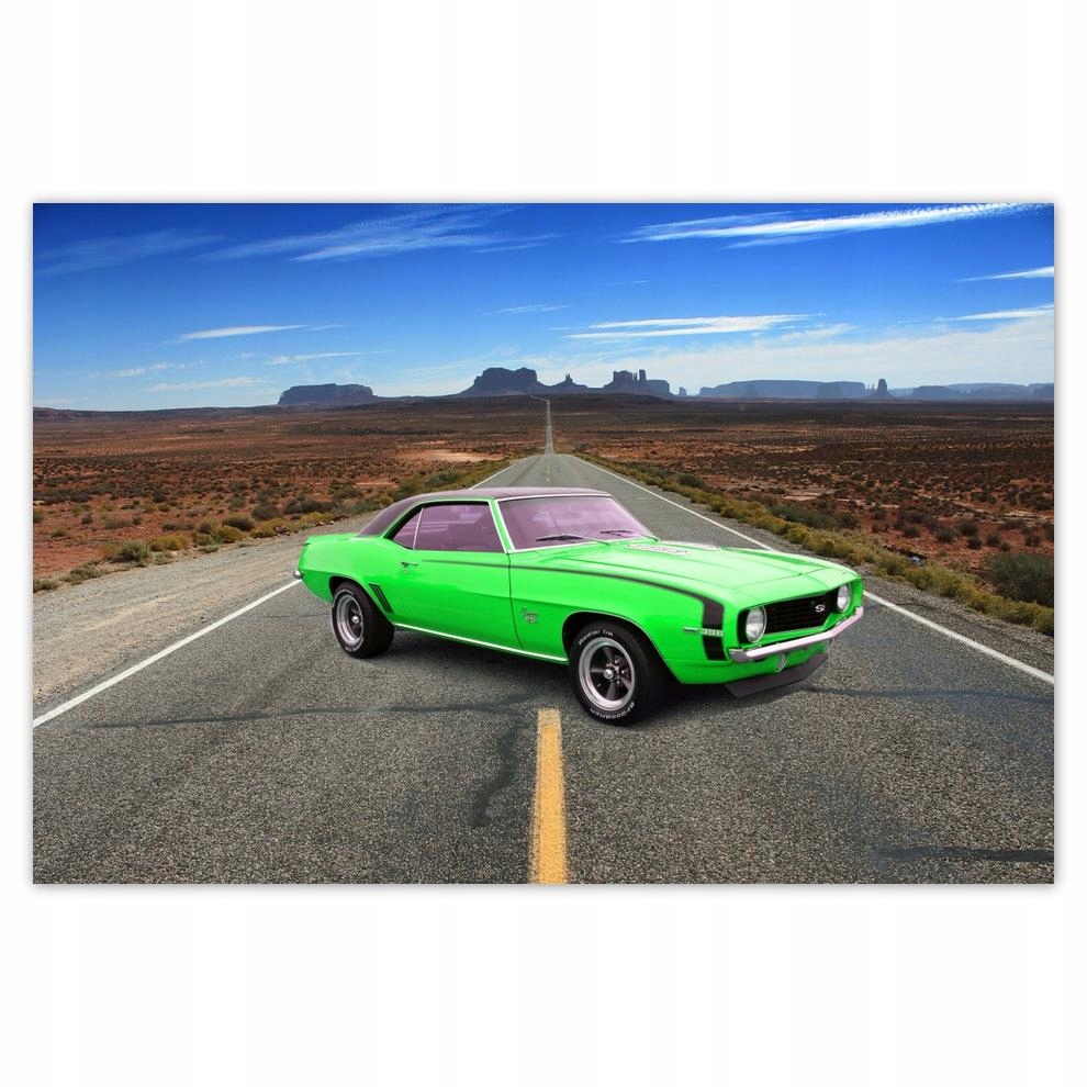 

Plakat 93x62 Zielony Chevrolet Ss