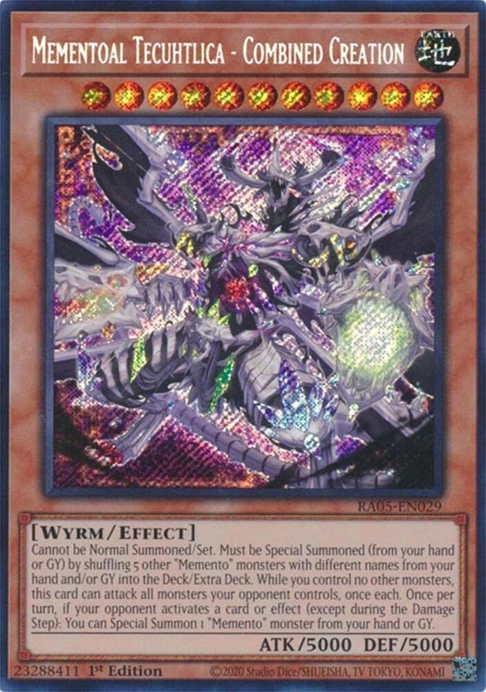 Yu-Gi-Oh! TCG: Mementoal Tecuhtlica - Combined Creation (ScR) (RA05)