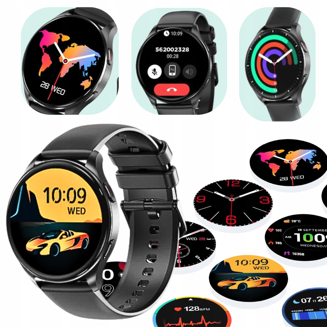 Sportovní hodinky Chytré Hodinky Blackview X20-Black Amoled Bluetooth