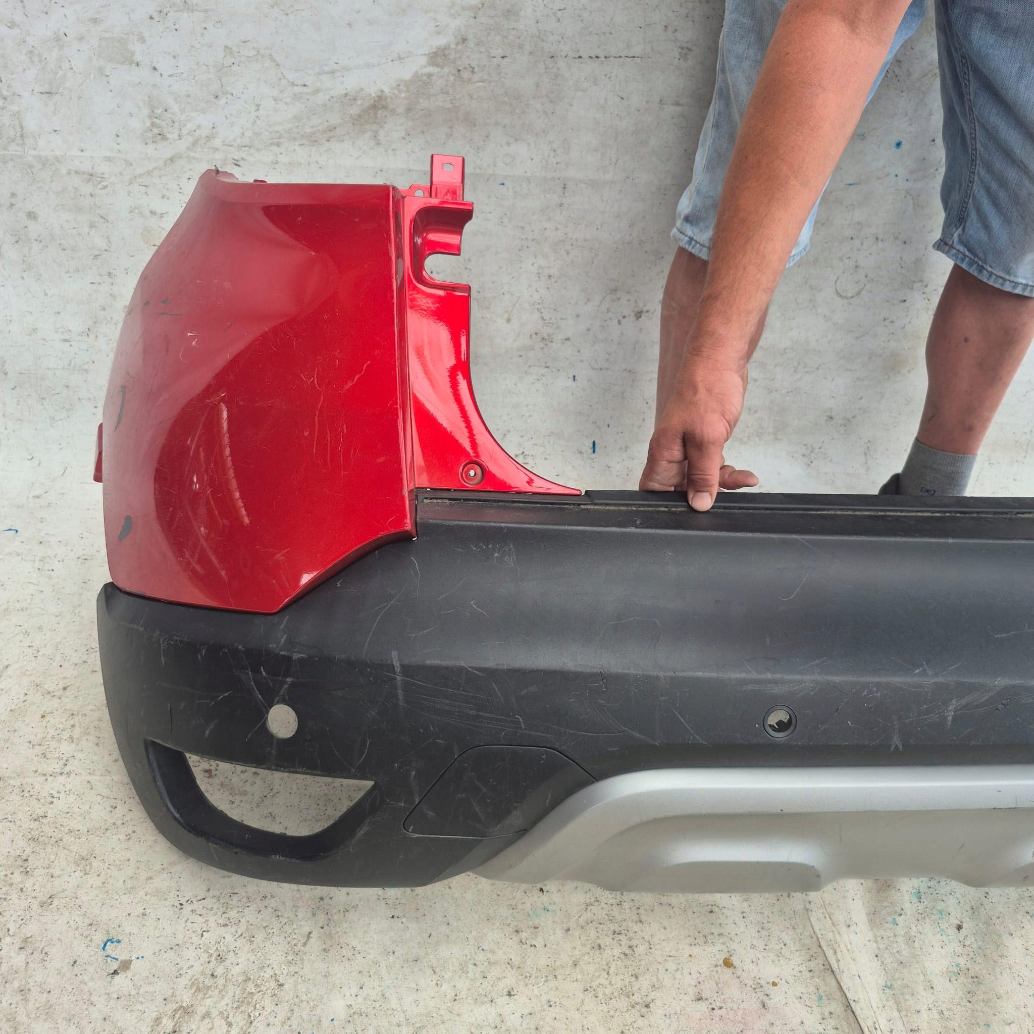RENAULT CAPTUR e 1 LIFT 17-19 Paraurti posteriore posteriore PDC