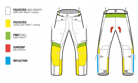 Rev'it Neptune 2 GTX - Spodnie tekstylne 2XL Rozmiar XXL