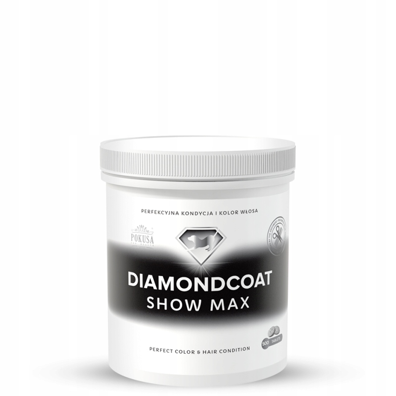 Pokusa Diamondcoat Showmax 500 Tabl Pro Krásnou Srst Psa