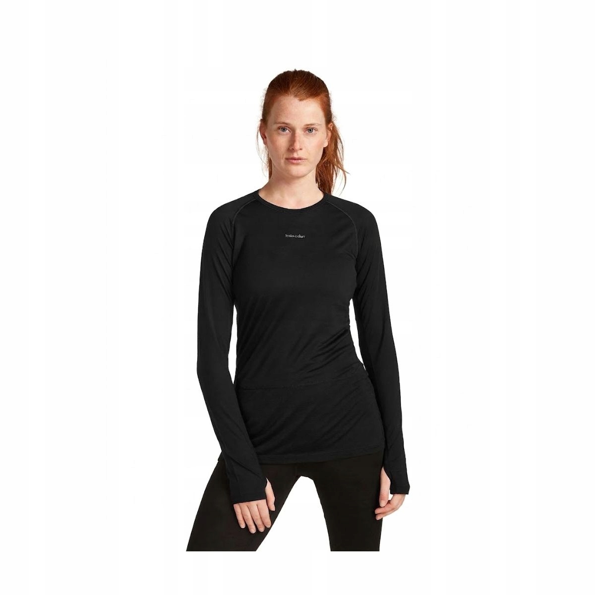 Koszulka damska Icebreaker 125 Zoneknit 125 Ls Black r.S